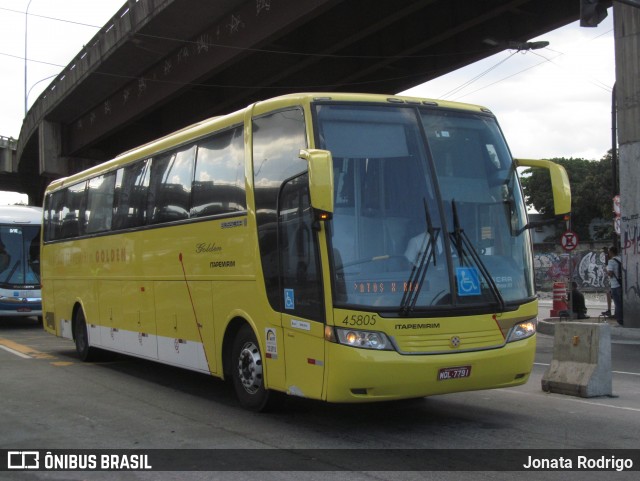 Viação Itapemirim 45805 na cidade de Rio de Janeiro, Rio de Janeiro, Brasil, por Jonata Rodrigo. Número da foto: #12947402.
