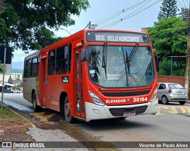 Viação Cruzeiro > Viação Sidon 38164 na cidade de Ibirité, Minas Gerais, Brasil, por Vicente de Paulo Alves. Número da foto: #12947388.