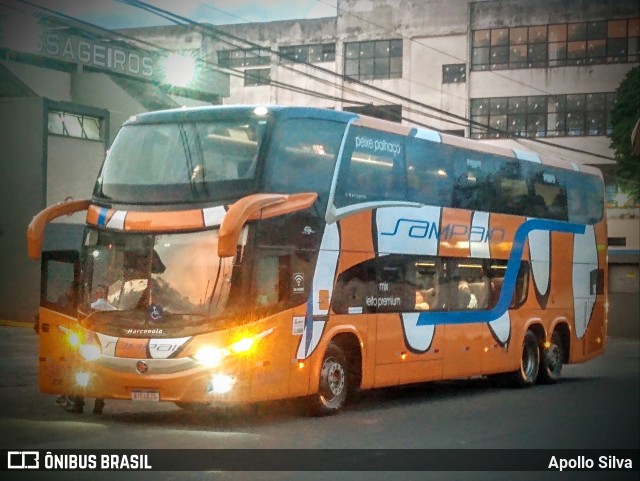 Viação Sampaio 13107 na cidade de Cruzeiro, São Paulo, Brasil, por Apollo Silva. Número da foto: #12946968.