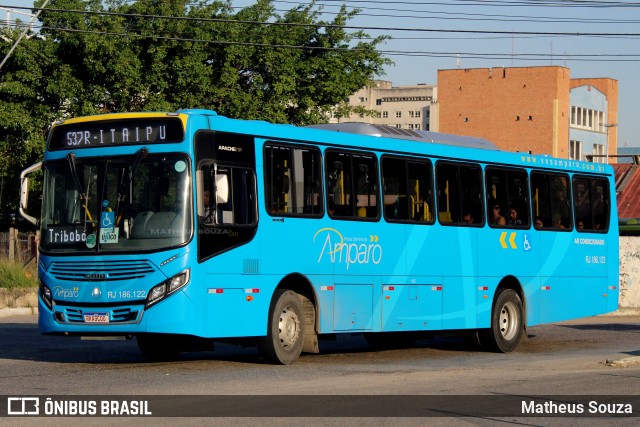 Viação Nossa Senhora do Amparo RJ 186.122 na cidade de Niterói, Rio de Janeiro, Brasil, por Matheus Souza. Número da foto: #12947802.