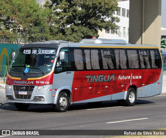 Transportadora Tinguá RJ 156.136 na cidade de Rio de Janeiro, Rio de Janeiro, Brasil, por Rafael da Silva Xarão. Número da foto: #12946892.