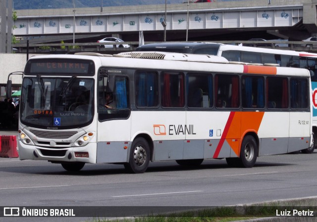 Evanil Transportes e Turismo RJ 132.141 na cidade de Rio de Janeiro, Rio de Janeiro, Brasil, por Luiz Petriz. Número da foto: #12946029.