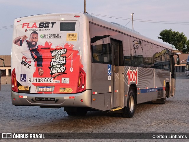 Auto Viação 1001 RJ 108.805 na cidade de Niterói, Rio de Janeiro, Brasil, por Cleiton Linhares. Número da foto: #12946099.