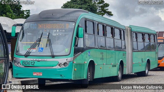 Transporte Coletivo Glória BB612 na cidade de Curitiba, Paraná, Brasil, por Lucas Weber Calizario. Número da foto: #12945727.