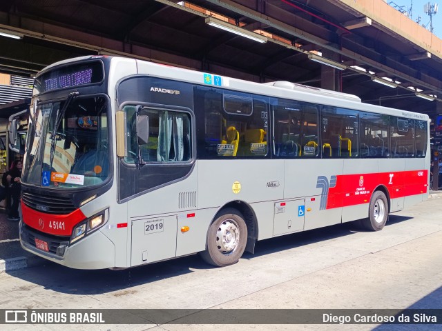 Allibus Transportes 4 5141 na cidade de São Paulo, São Paulo, Brasil, por Diego Cardoso da Silva. Número da foto: #12946325.