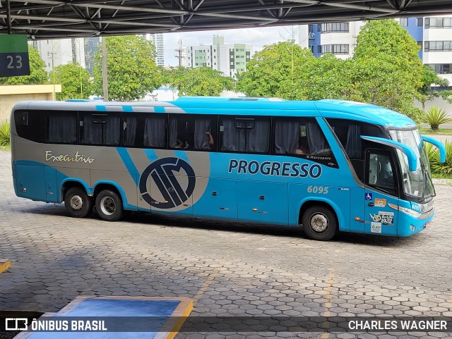Auto Viação Progresso 6095 na cidade de Campina Grande, Paraíba, Brasil, por CHARLES WAGNER. Número da foto: #12945533.