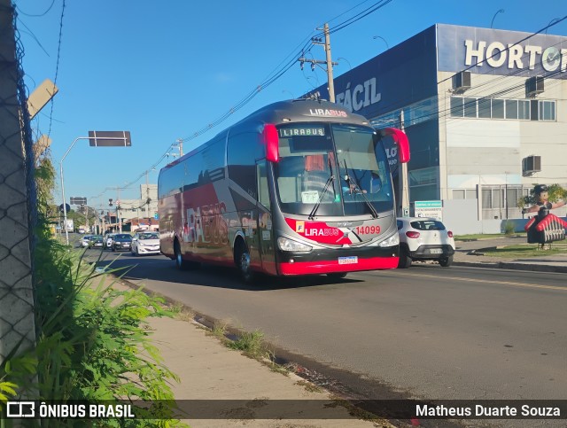 Lirabus 14099 na cidade de Hortolândia, São Paulo, Brasil, por Matheus Duarte Souza. Número da foto: #12945436.