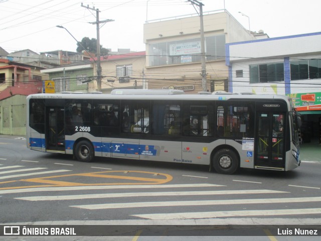 Sambaíba Transportes Urbanos 2 2608 na cidade de São Paulo, São Paulo, Brasil, por Luis Nunez. Número da foto: #12946387.