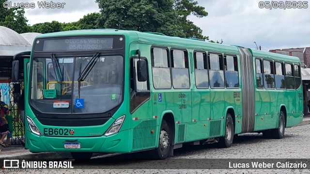 Auto Viação São José dos Pinhais EB602 na cidade de Curitiba, Paraná, Brasil, por Lucas Weber Calizario. Número da foto: #12945713.