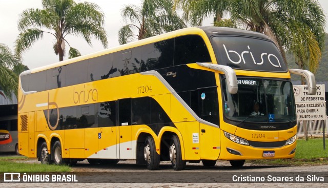 Brisa Ônibus 17204 na cidade de Juiz de Fora, Minas Gerais, Brasil, por Cristiano Soares da Silva. Número da foto: #12947755.