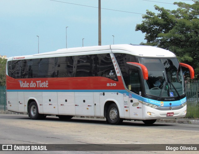 Viação Vale do Tietê 830 na cidade de São Paulo, São Paulo, Brasil, por Diego Oliveira. Número da foto: #12945745.