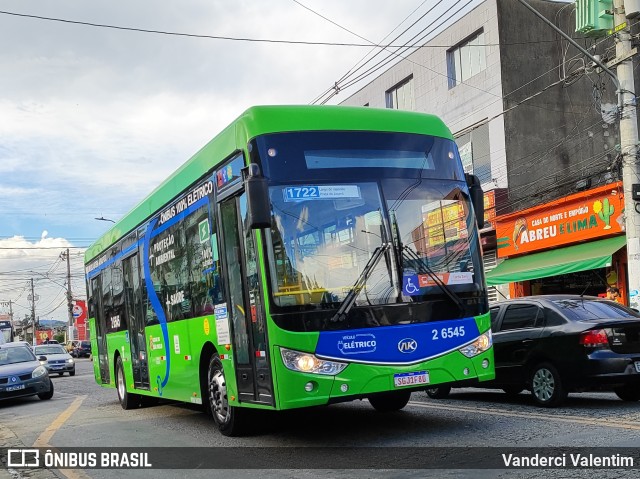 Transcooper > Norte Buss 2 6545 na cidade de São Paulo, São Paulo, Brasil, por Vanderci Valentim. Número da foto: #12946837.