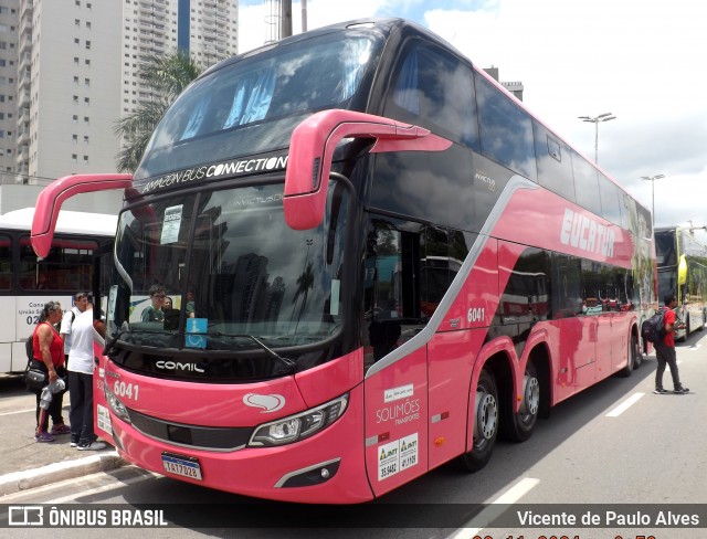 Eucatur - Empresa União Cascavel de Transportes e Turismo 6041 na cidade de Barueri, São Paulo, Brasil, por Vicente de Paulo Alves. Número da foto: #12947336.