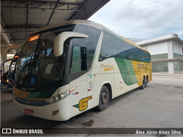 Empresa Gontijo de Transportes 19155 na cidade de Venda Nova do Imigrante, Espírito Santo, Brasil, por Álex Júnio Alves Silva. Número da foto: #12945883.