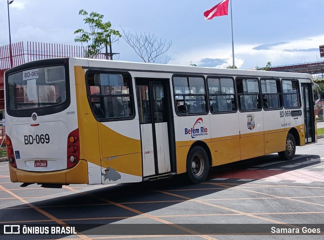 Belém Rio Transportes BD-069 na cidade de Belém, Pará, Brasil, por Samara Goes. Número da foto: #12946403.