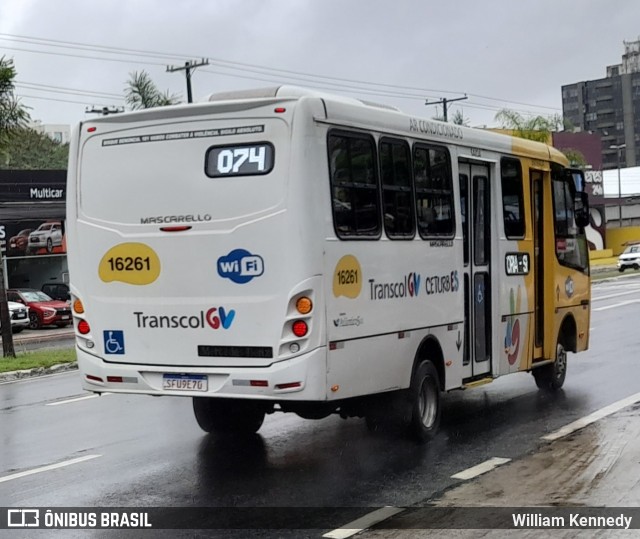 Expresso Santa Paula 16261 na cidade de Vitória, Espírito Santo, Brasil, por William Kennedy. Número da foto: #12945509.