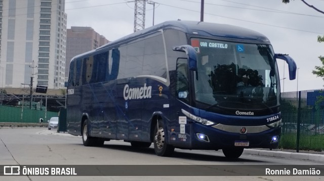 Viação Cometa 719624 na cidade de São Paulo, São Paulo, Brasil, por Ronnie Damião. Número da foto: #12945562.
