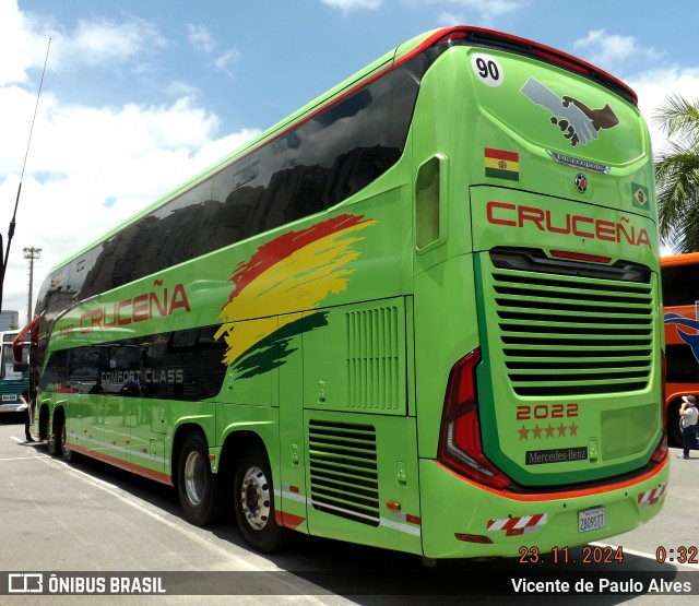 Autobuses Cruceña 2022 na cidade de Barueri, São Paulo, Brasil, por Vicente de Paulo Alves. Número da foto: #12945449.