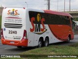 SMS Transportes 2240 na cidade de Aparecida, São Paulo, Brasil, por Gabriel Oliveira Caldas da Nobrega. Número da foto: #:id.