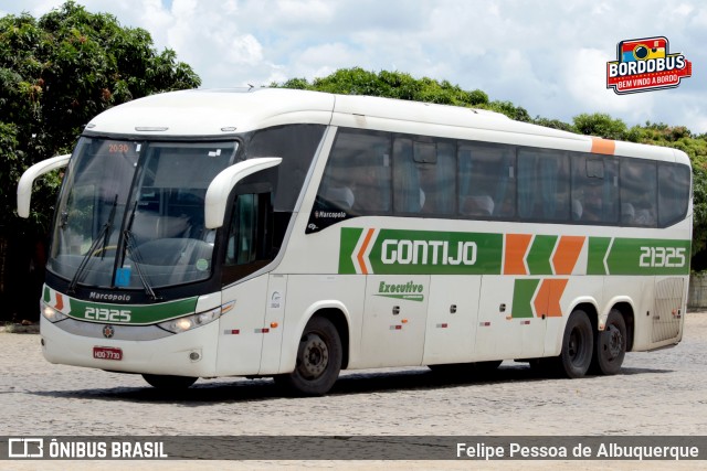 Empresa Gontijo de Transportes 21325 na cidade de Vitória da Conquista, Bahia, Brasil, por Felipe Pessoa de Albuquerque. Número da foto: #13006908.