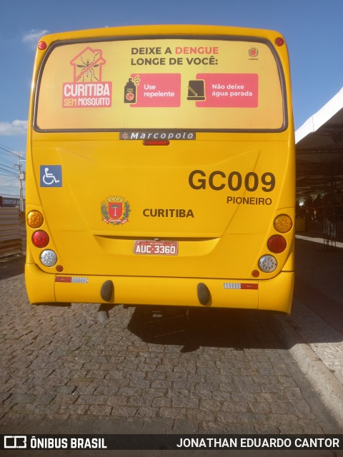 Viação Cidade Sorriso >> Viação Sorriso de Curitiba GC009 na cidade de Curitiba, Paraná, Brasil, por JONATHAN EDUARDO CANTOR. Número da foto: #13006337.