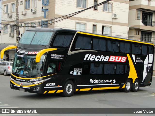 Flecha Bus 60065 na cidade de Balneário Camboriú, Santa Catarina, Brasil, por João Victor. Número da foto: #13007763.