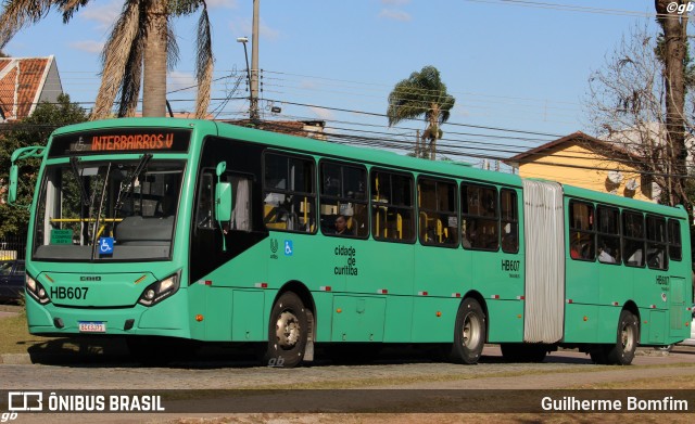 Auto Viação Redentor HB607 na cidade de Curitiba, Paraná, Brasil, por Guilherme Bomfim. Número da foto: #13007782.