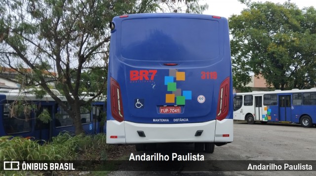 BR7 Mobilidade 3119 na cidade de São Bernardo do Campo, São Paulo, Brasil, por Andarilho Paulista. Número da foto: #13006468.