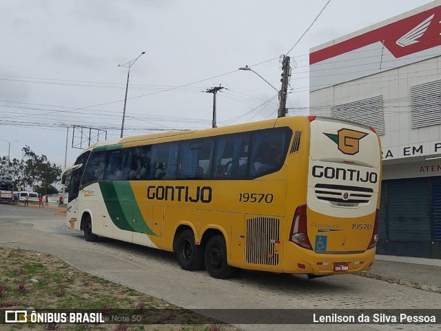 Empresa Gontijo de Transportes 19570 na cidade de Caruaru, Pernambuco, Brasil, por Lenilson da Silva Pessoa. Número da foto: #13006708.