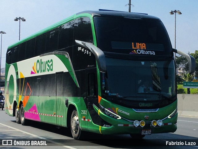 OLTURSA - Empresa de Transporte Turístico Olano 2502 na cidade de San Juan de Miraflores, Lima, Lima Metropolitana, Peru, por Fabrizio Lazo. Número da foto: #13007870.