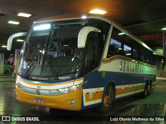 Viação Sertaneja 160 na cidade de Belo Horizonte, Minas Gerais, Brasil, por Luiz Otavio Matheus da Silva. Número da foto: #13007040.