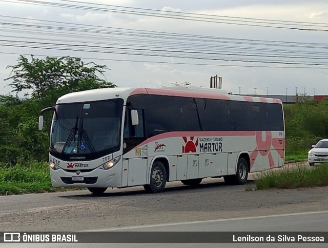 Martur Viagens e Turismo 702 na cidade de Caruaru, Pernambuco, Brasil, por Lenilson da Silva Pessoa. Número da foto: #13007982.