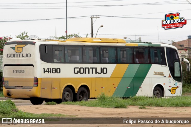Empresa Gontijo de Transportes 14180 na cidade de Vitória da Conquista, Bahia, Brasil, por Felipe Pessoa de Albuquerque. Número da foto: #13006918.