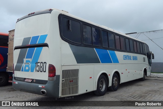 Viação Central Bahia de Transportes 1580 na cidade de Messias, Alagoas, Brasil, por Paulo Roberto. Número da foto: #13008179.