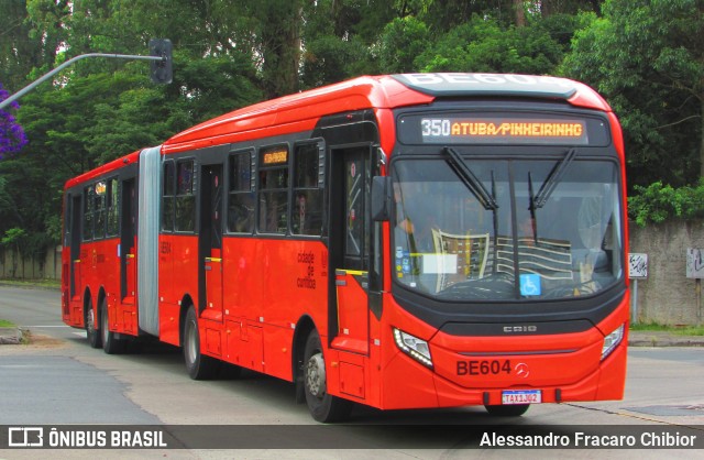 Transporte Coletivo Glória BE604 na cidade de Curitiba, Paraná, Brasil, por Alessandro Fracaro Chibior. Número da foto: #13007992.