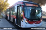 Subus 9639 na cidade de Puente Alto, Cordillera, Metropolitana de Santiago, Chile, por Benjamín Tomás Lazo Acuña. Número da foto: #13007097.