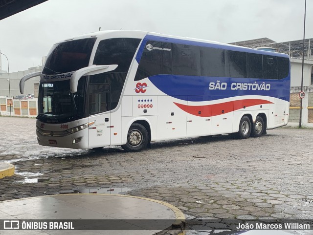 Viação São Cristóvão 3000 na cidade de Divinópolis, Minas Gerais, Brasil, por João Marcos William. Número da foto: #13030954.