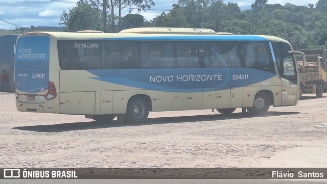 Viação Novo Horizonte 524911 na cidade de Barra da Estiva, Bahia, Brasil, por Flávio  Santos. Número da foto: #13031218.