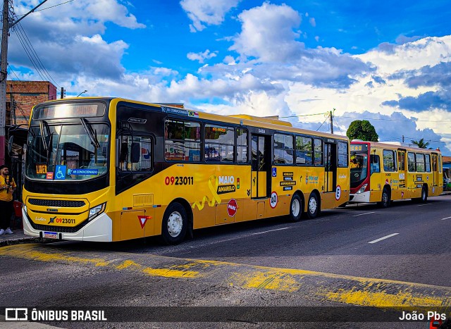 Auto Ônibus Líder 0923011 na cidade de Manaus, Amazonas, Brasil, por João Pbs. Número da foto: #13031459.