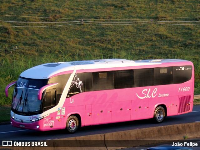 SLC Turismo 11600 na cidade de Canas, São Paulo, Brasil, por João Felipe. Número da foto: #13032918.