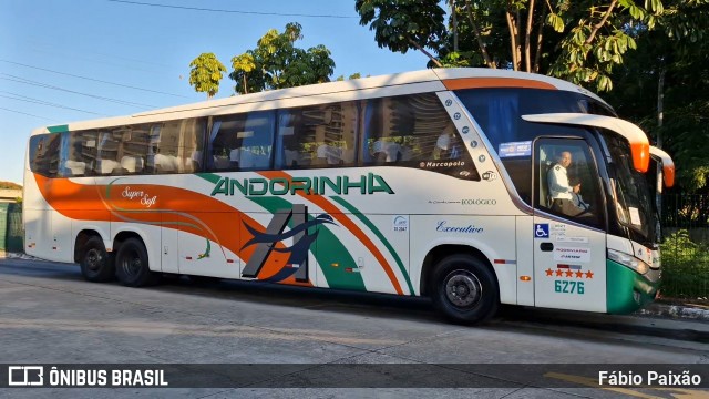 Empresa de Transportes Andorinha 6276 na cidade de São Paulo, São Paulo, Brasil, por Fábio Paixão. Número da foto: #13031273.