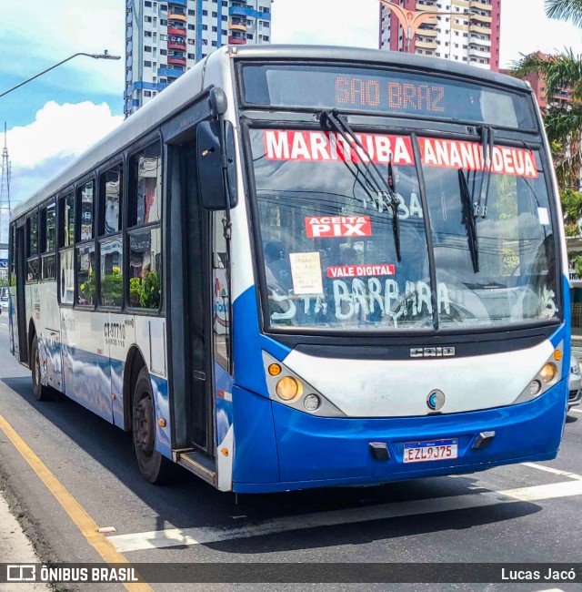 ViaBus Transportes CT-97710 na cidade de Belém, Pará, Brasil, por Lucas Jacó. Número da foto: #13033314.