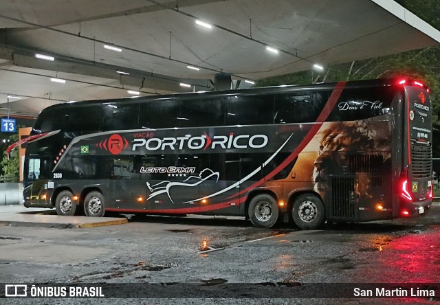 Auto Viação Porto Rico 2630 na cidade de Teresina, Piauí, Brasil, por San Martin Lima. Número da foto: #13031303.
