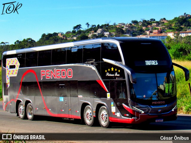 Penedo Turismo 1037 na cidade de Belo Horizonte, Minas Gerais, Brasil, por César Ônibus. Número da foto: #13033103.