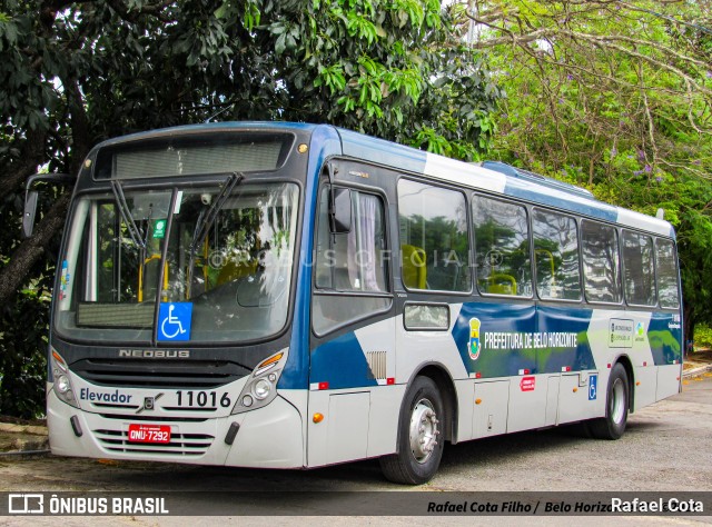 Pampulha Transportes > Plena Transportes 11016 na cidade de Belo Horizonte, Minas Gerais, Brasil, por Rafael Cota. Número da foto: #13031224.