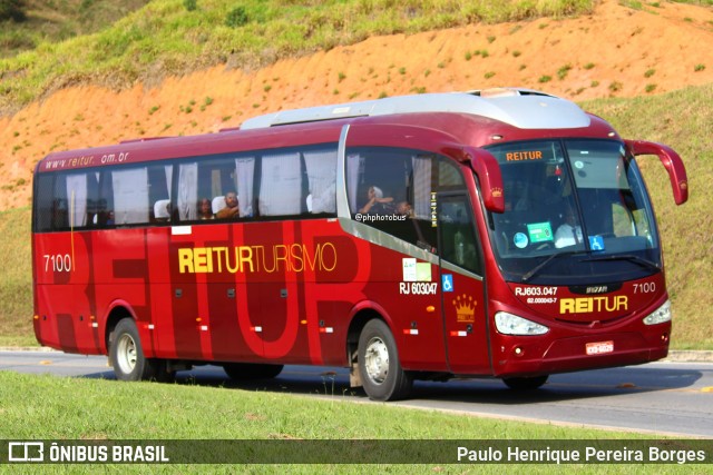 Reitur Turismo 7100 na cidade de Aparecida, São Paulo, Brasil, por Paulo Henrique Pereira Borges. Número da foto: #13032852.