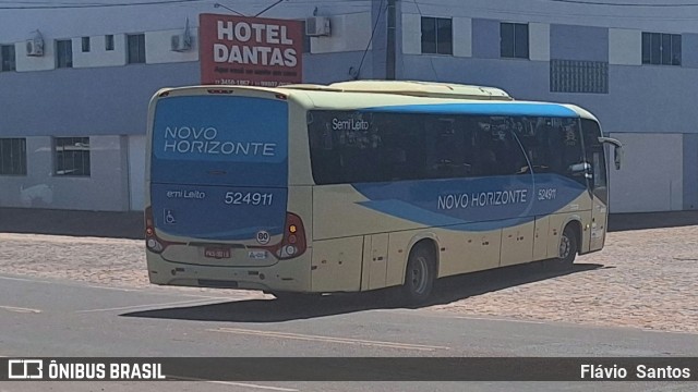 Viação Novo Horizonte 524911 na cidade de Barra da Estiva, Bahia, Brasil, por Flávio  Santos. Número da foto: #13031215.