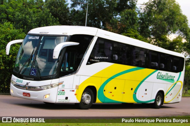 GiselleTur Turismo 2000 na cidade de Curitiba, Paraná, Brasil, por Paulo Henrique Pereira Borges. Número da foto: #13032797.