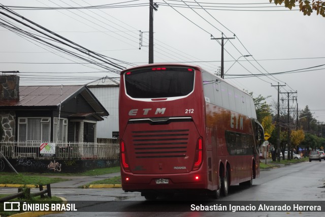 ETM - Empresa de Transporte Maullín 212 na cidade de Osorno, Osorno, Los Lagos, Chile, por Sebastián Ignacio Alvarado Herrera. Número da foto: #13033490.