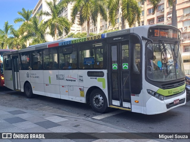 Transportes Paranapuan B32770 na cidade de Rio de Janeiro, Rio de Janeiro, Brasil, por Miguel Souza. Número da foto: #13030720.